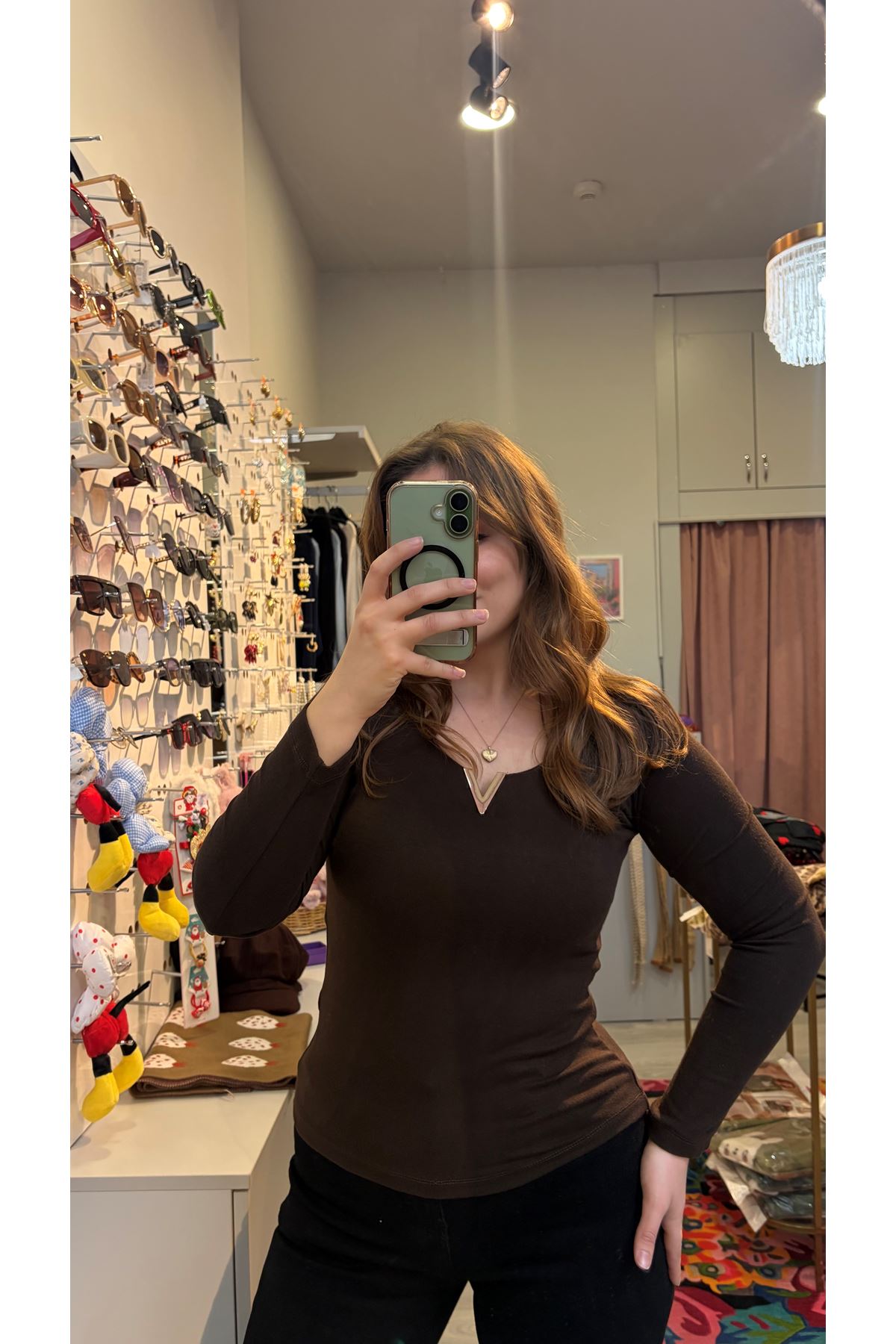 Aksesuar Detaylı Bluz 