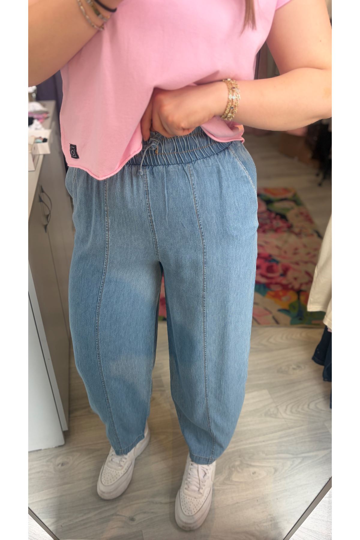 Denim Tensel Pantolon  