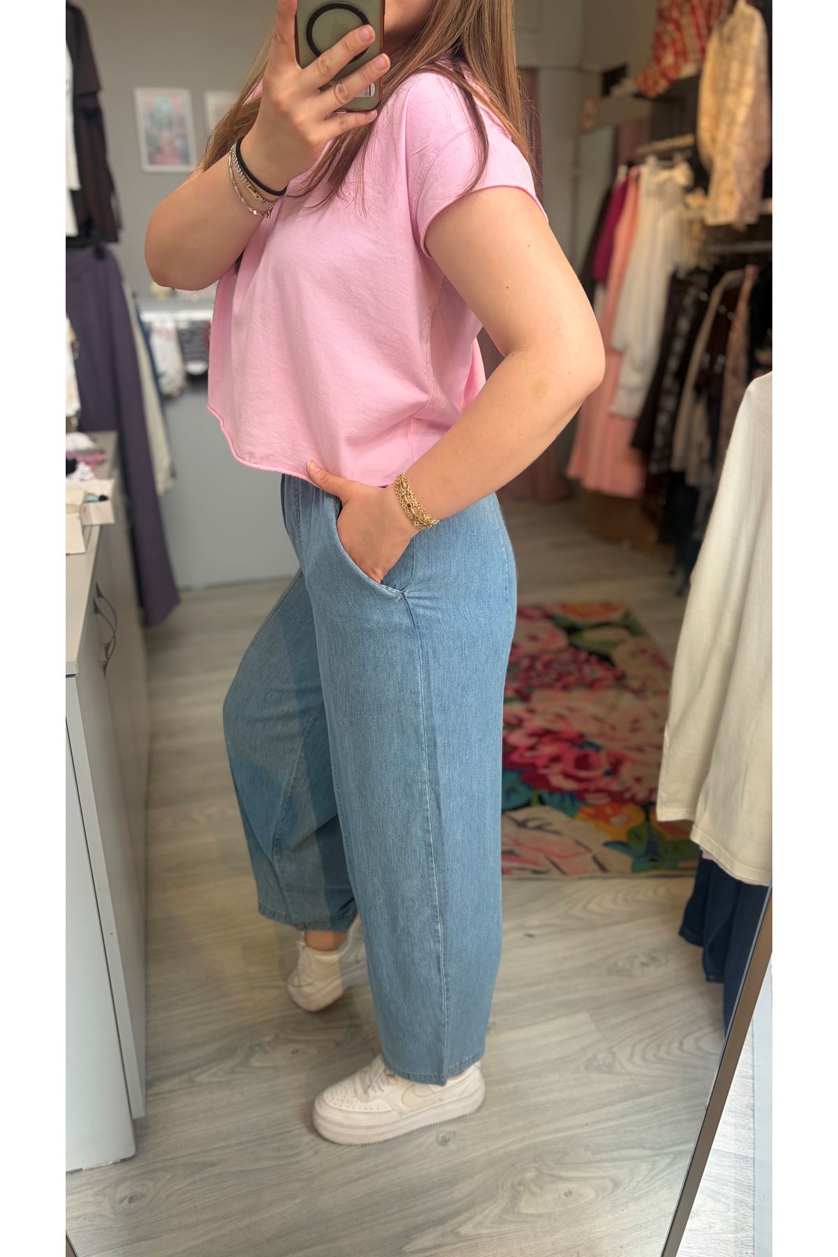 Denim Tensel Pantolon  