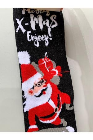 Yeni Yıl Havlulu Soket Çorap