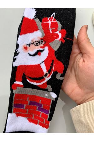 Yeni Yıl Havlulu Soket Çorap
