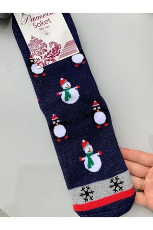 Yeni Yıl Havlulu Soket Çorap