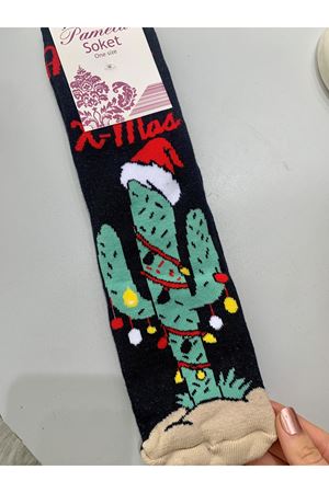 Yeni Yıl Havlulu Soket Çorap