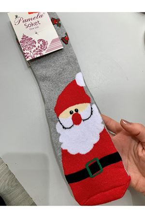 Yeni Yıl Havlulu Soket Çorap