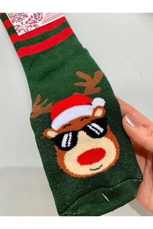 Yeni Yıl Havlulu Soket Çorap
