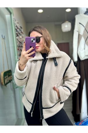 Teddy Model Biker Ceket