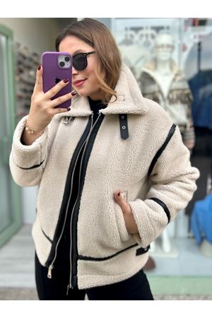 Teddy Model Biker Ceket