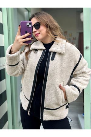 Teddy Model Biker Ceket