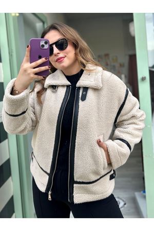 Teddy Model Biker Ceket