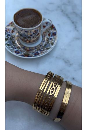 Desenli Çelik Kelepçe