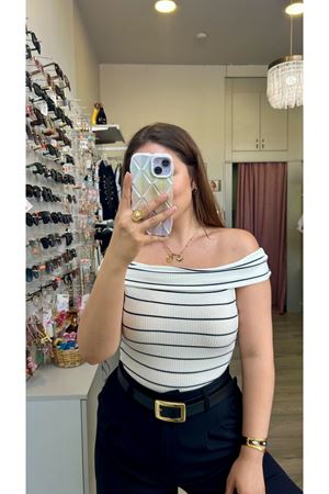 Çizgili Bluz