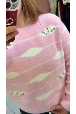 Pembe Premium Kalite Kazak