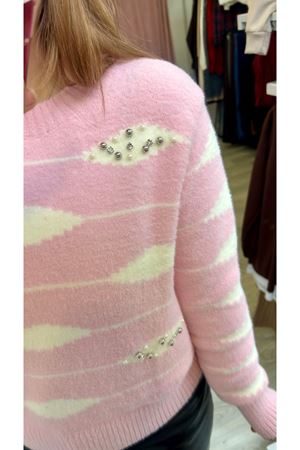 Pembe Premium Kalite Kazak