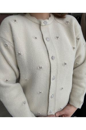 Premium Kalite Taşlı Hırka