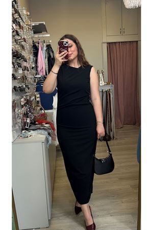 Likralı Toparlayıcı Elbise