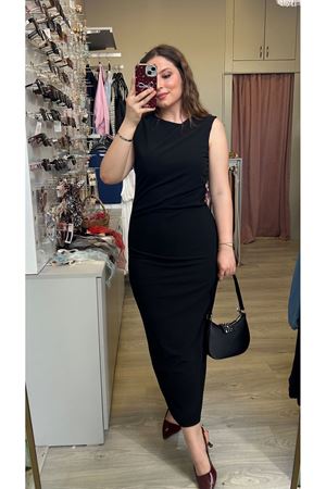 Likralı Toparlayıcı Elbise