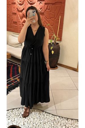 Tensel Kumaş Elbise