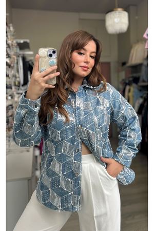 Premium Tasarım Kot Ceket