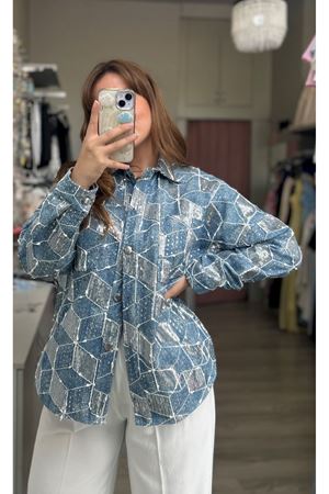 Premium Tasarım Kot Ceket