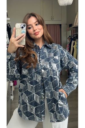 Premium Tasarım Kot Ceket 