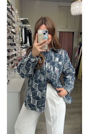 Premium Tasarım Kot Ceket 