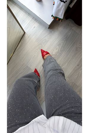 Full Likralı Taşlı Pantolon