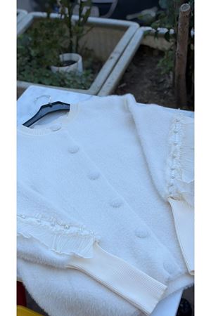 Romantik Angora Hırka