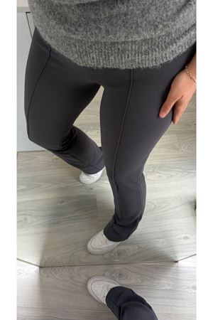 Füme Enine Boyuna Full Likralı Pantolon