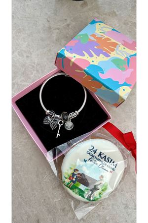 Charmlı Çelik Bileklik Öğretmenler Günü