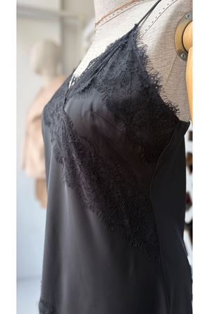 Saten elbise ve bluz seti