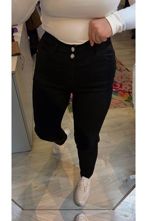 Full Likralı Siyah Jean